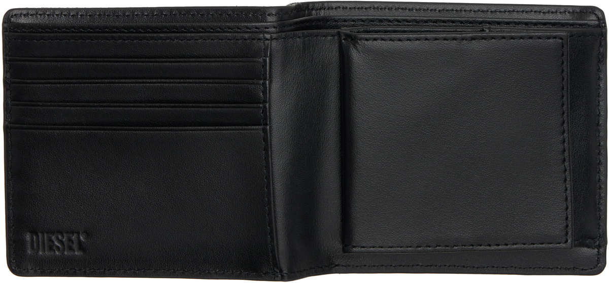 Diesel Black 1dr Bifold Wallet