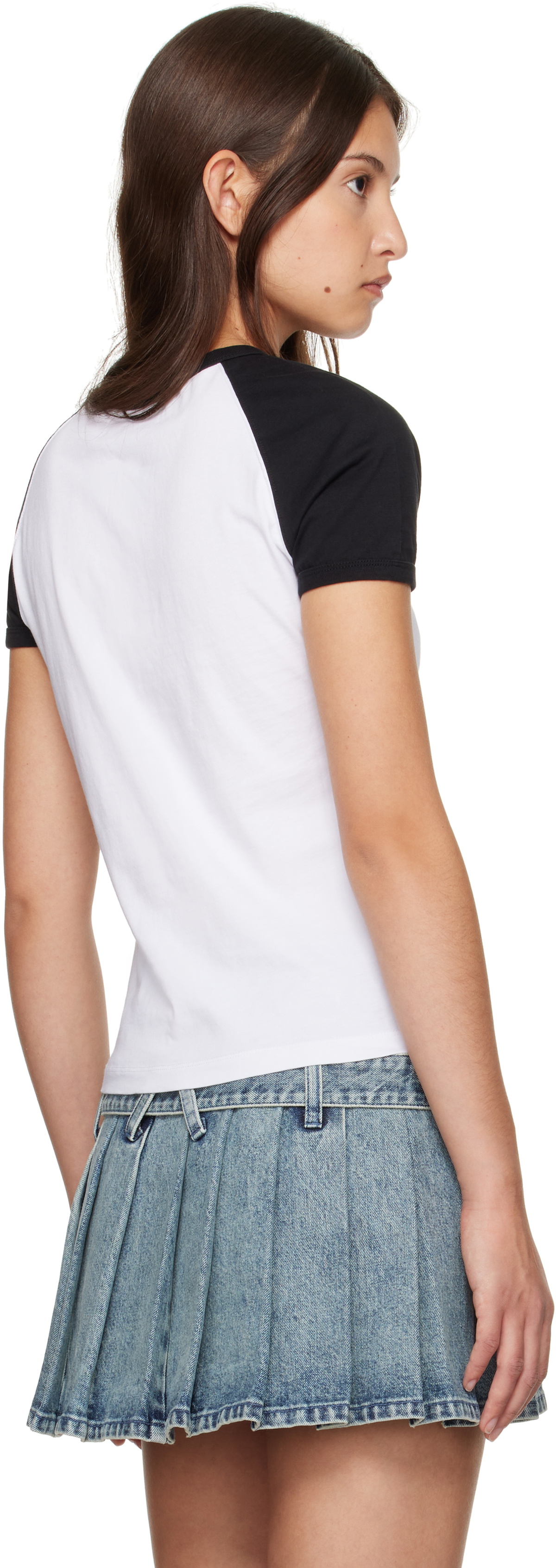 AMBUSH White Raglan T-shirt