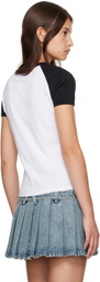AMBUSH White Raglan T-shirt