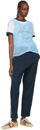 Nicholas Daley Blue Cotton Tank Top