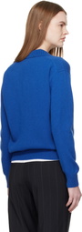 &Daughter SSENSE Exclusive Blue Edith Polo