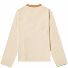 ERL Unisex Hurt Lover Reversible T-Shirt in Ivory Brown