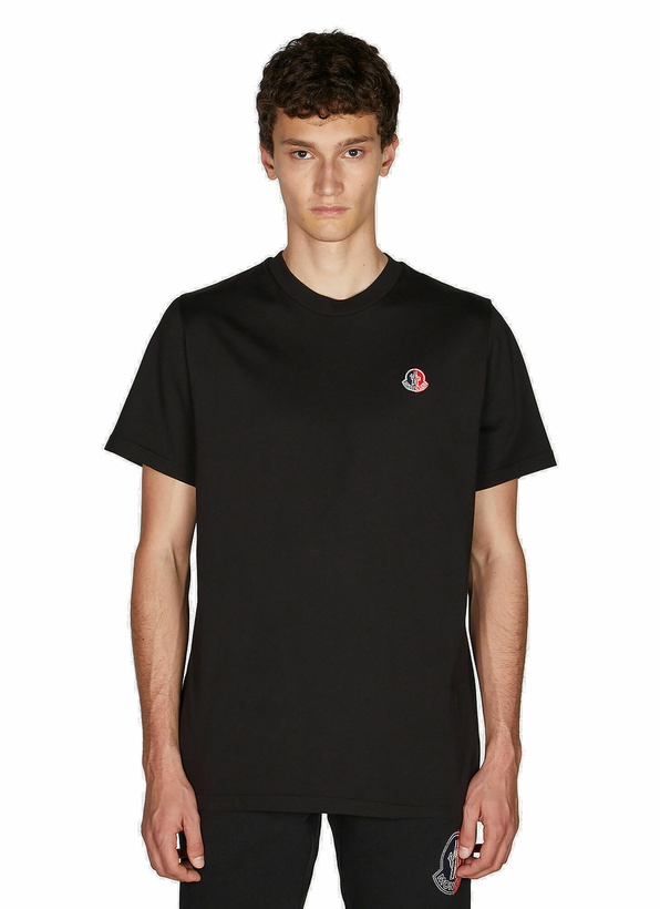 Photo: Logo Patch T-Shirt in Black