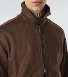 Brioni Cashmere and wool blouson jacket