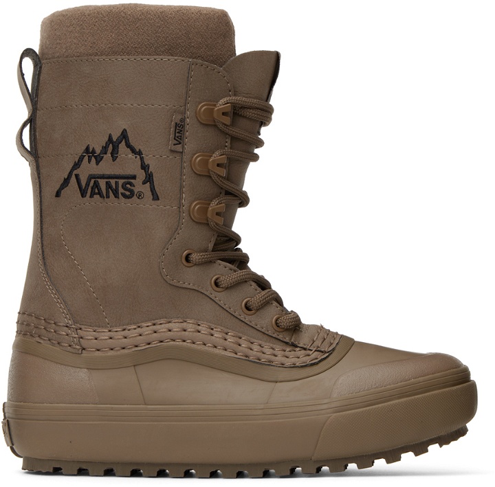 Photo: Vans Khaki WTAPS Edition Standard Snow MTE Boots