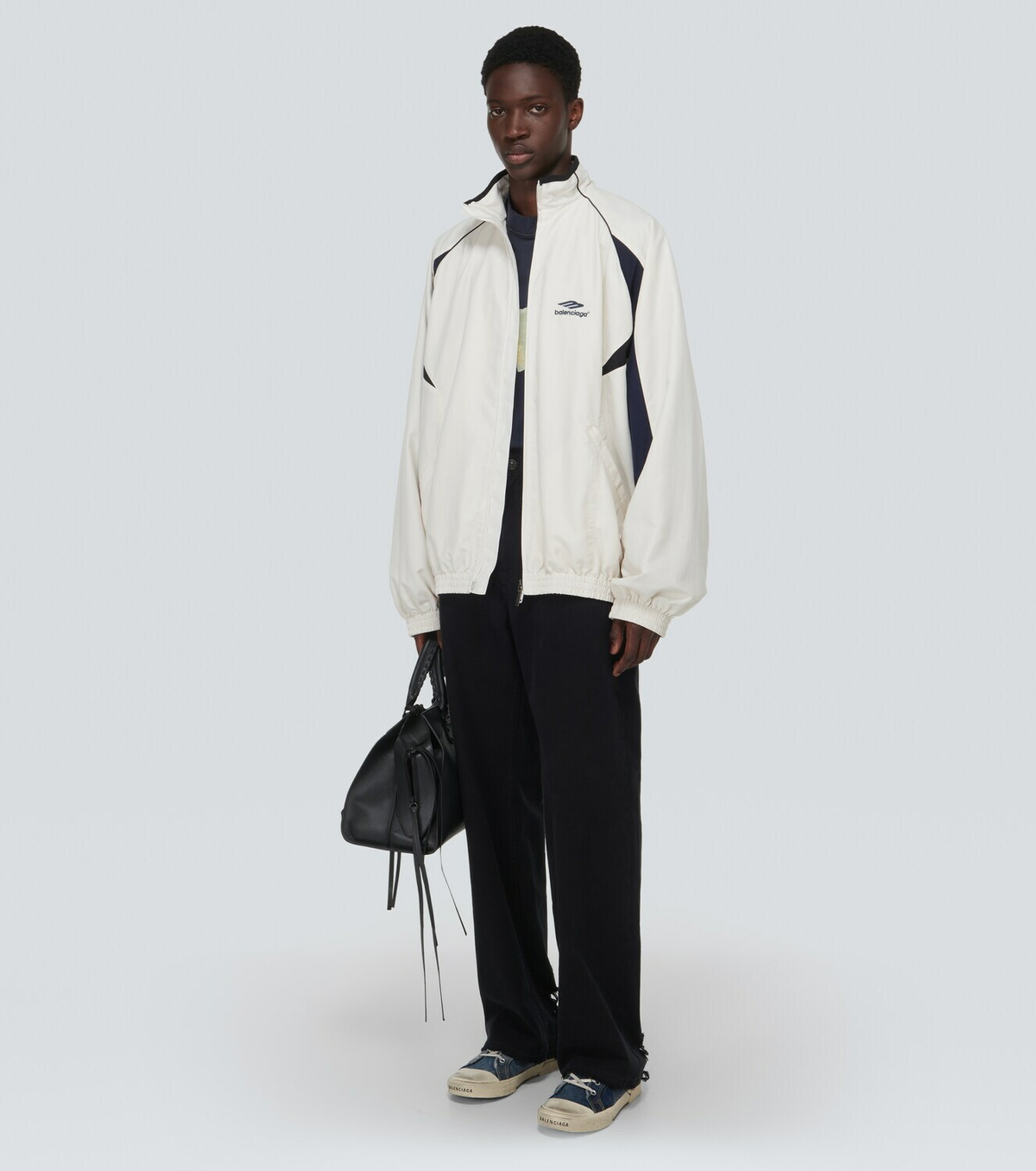 Balenciaga Paris denim slippers Balenciaga