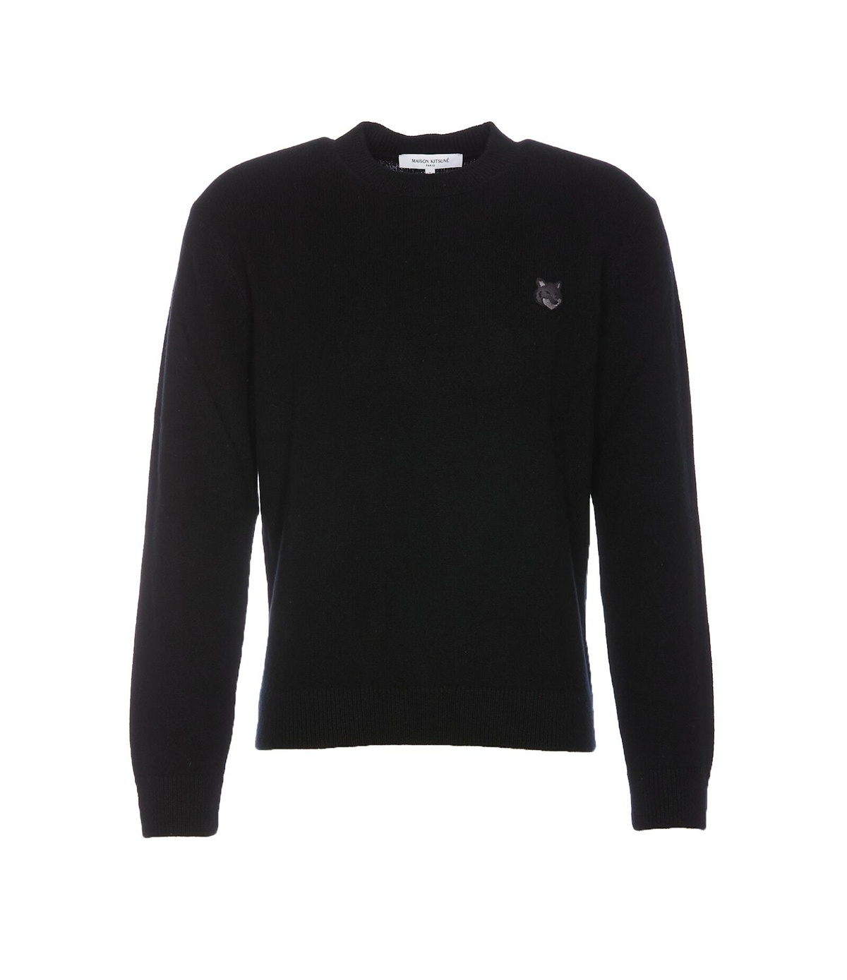 Maison Kitsuné Men's Double Fox Head Patch R-Neck Cardigan