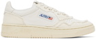 AUTRY Off-White Medalist Low Sneakers