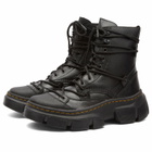 Dr. Martens Women's DMXL Lace 8 Eye Boot in Black