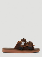 x Carhartt Moto Vcht Sandals in Brown