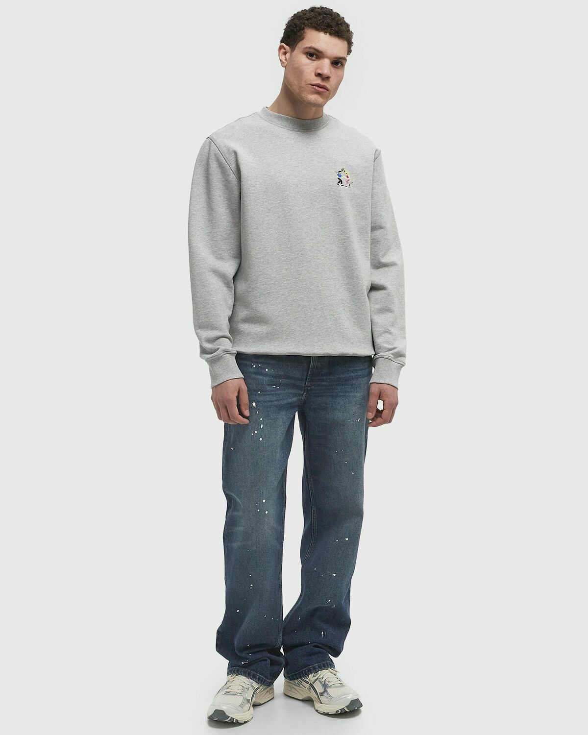 Edmmond Studios DANCING SWEATSHIRT Grey Men