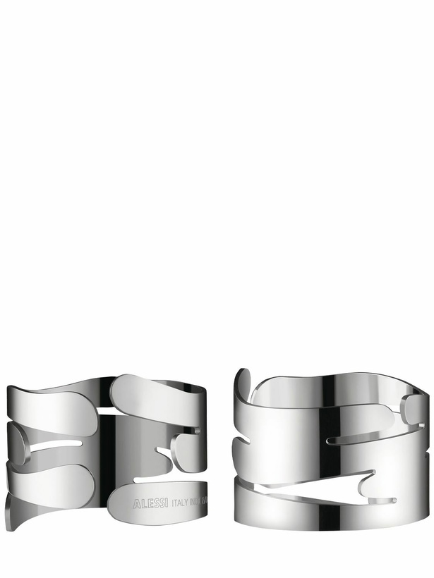 Photo: ALESSI - Set Of 2 Napkin Rings