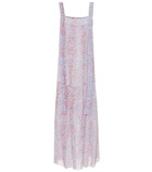 See By Chloe - Printed cotton and silk maxi dress