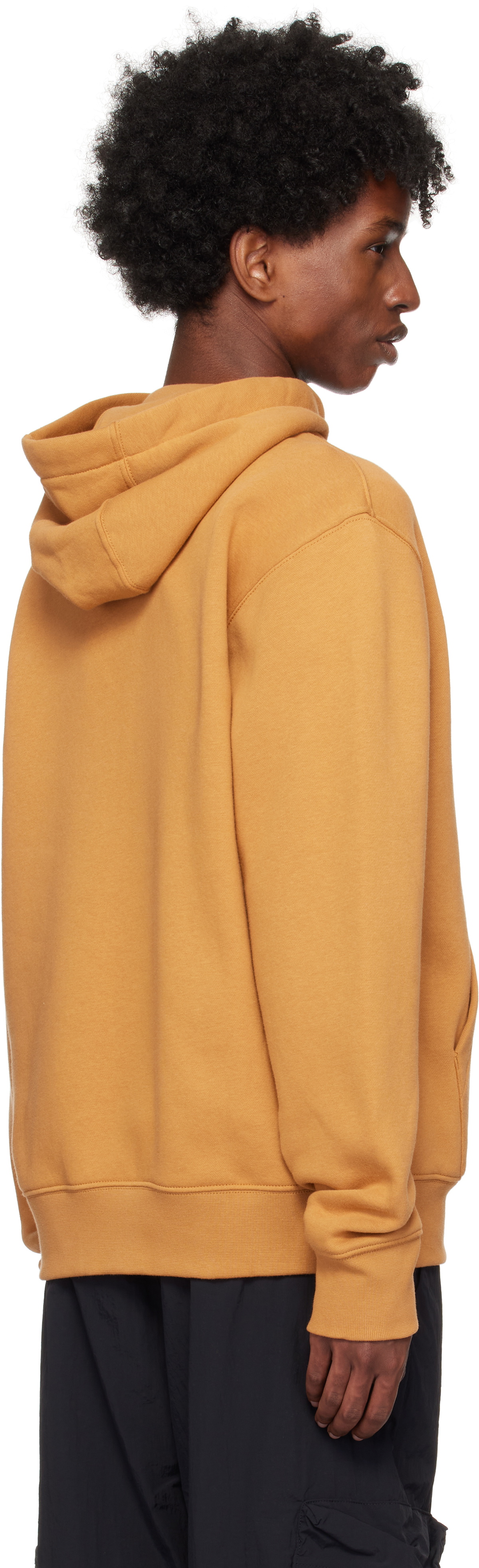 nike club fleece hoodie brown