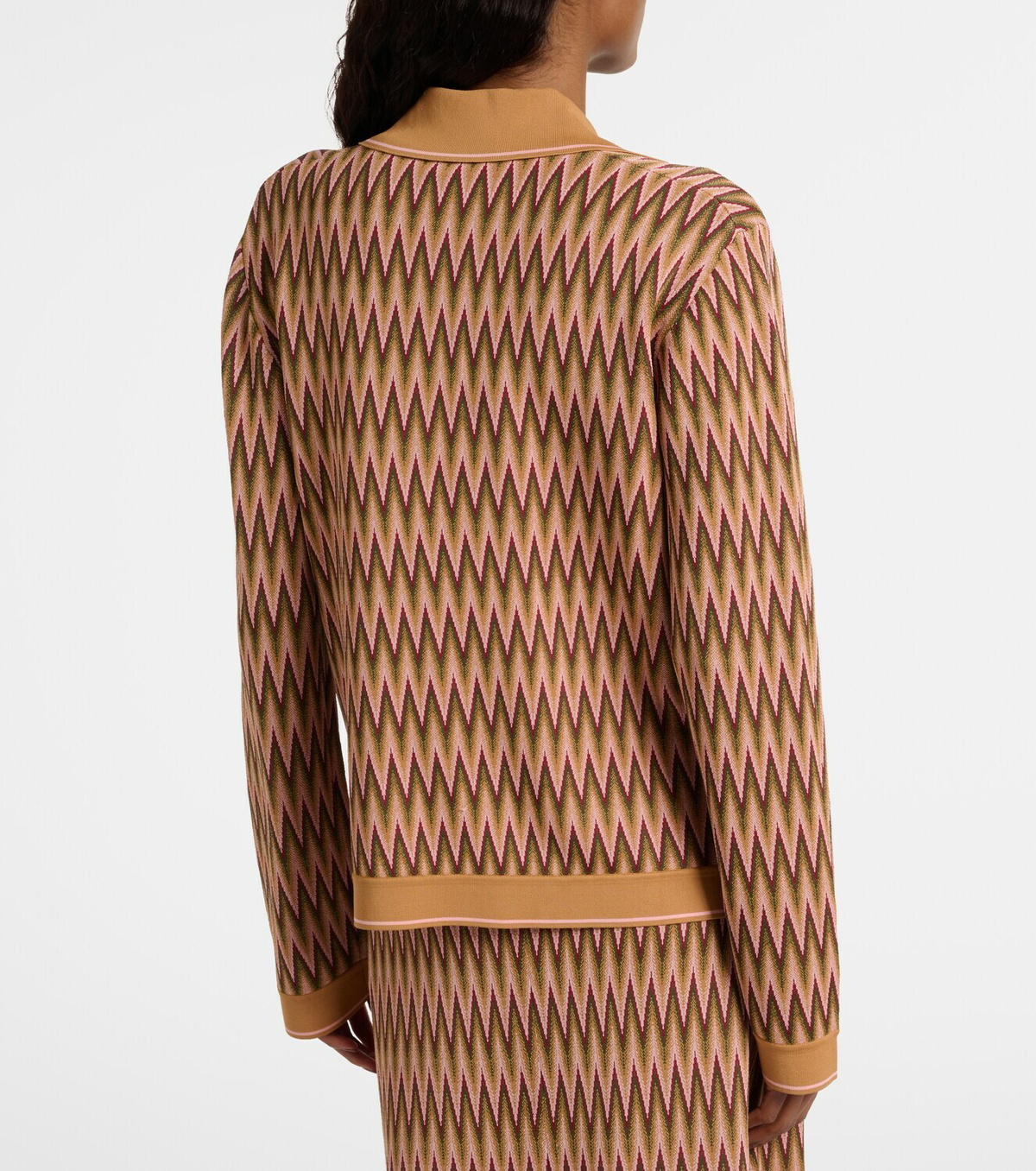 Rixo Quinley jacquard cardigan