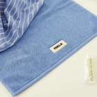 Tekla Fabrics Tekla Organic Terry Bath Mat in Clear Blue