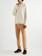 Massimo Alba - Straight-Leg Garment-Dyed Cashmere Sweatpants - Brown