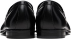 Ferragamo Black Gancini Ornament Loafers