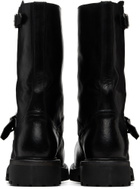 A DICIANNOVEVENTITRE Black Octa Moto Boots