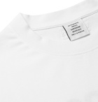 Vetements - Oversized Printed Cotton-Jersey T-Shirt - White