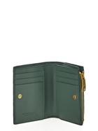 Bottega Veneta Small Intrecciato Bi Fold Zip Wallet