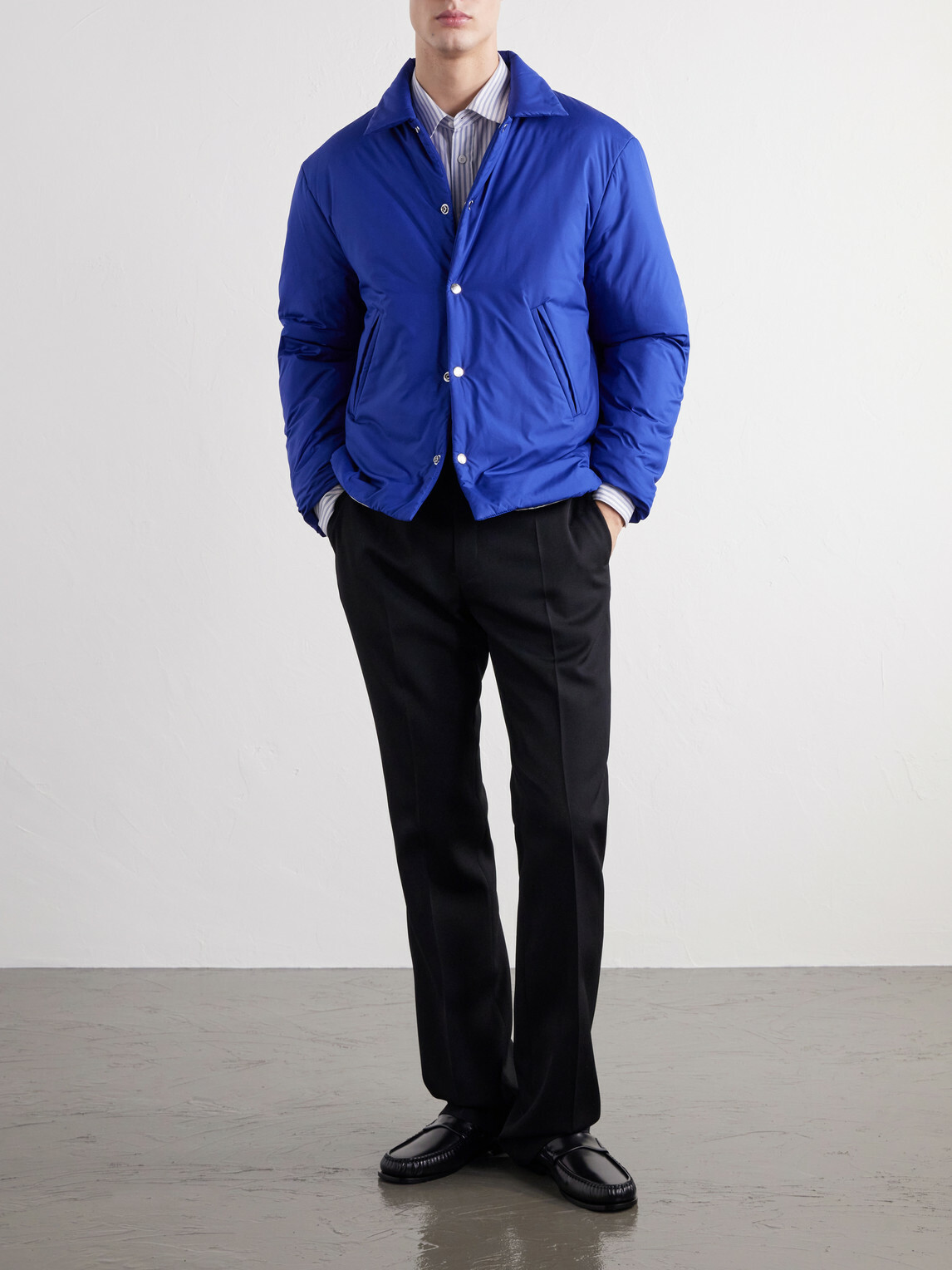 TOTEME - Liner Shell Jacket - Blue
