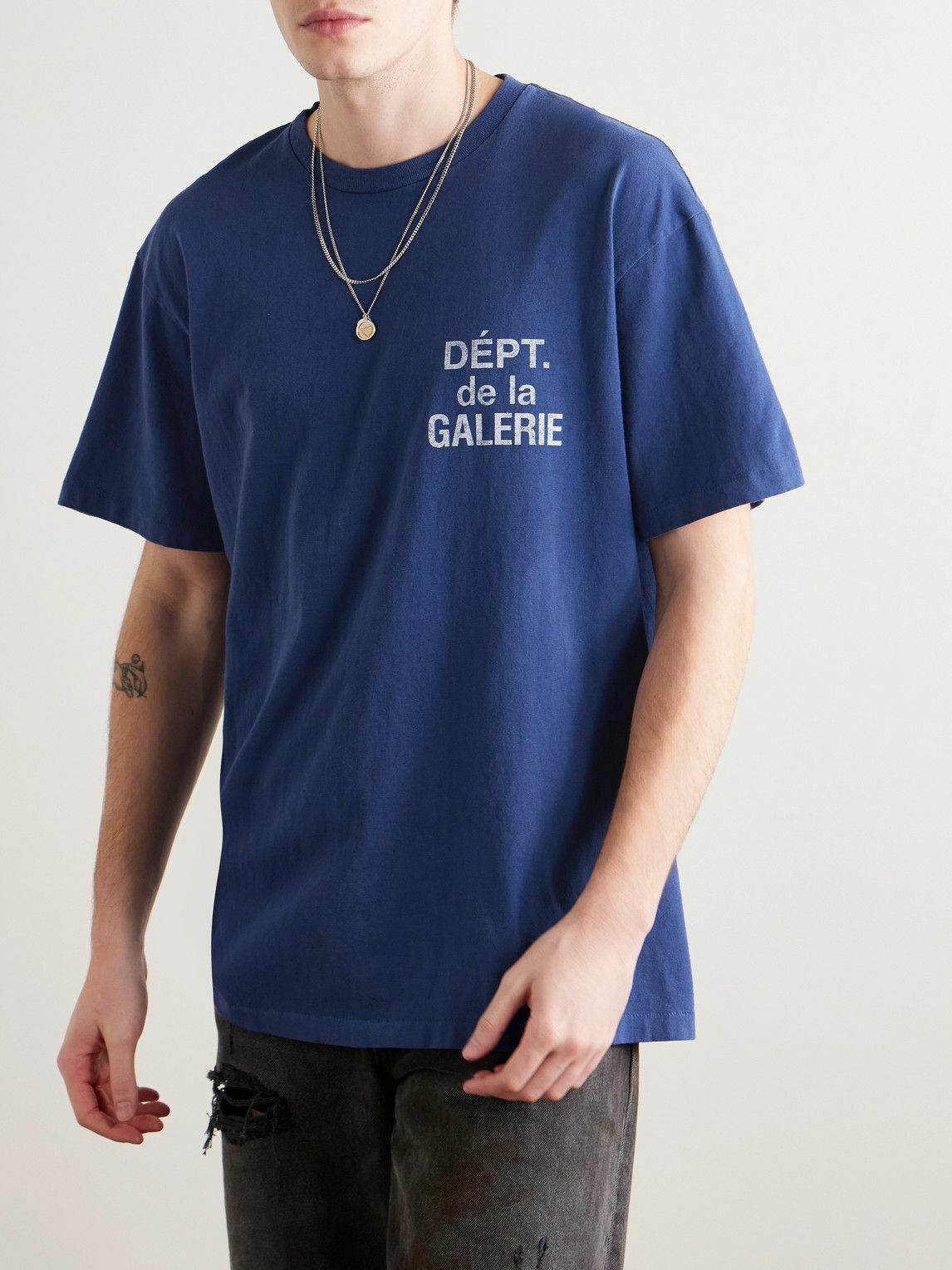 Gallery Dept. - French Logo-Print Cotton-Jersey T-Shirt