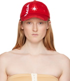 Raga Malak SSENSE Exclusive Red Backyard Trucker Cap