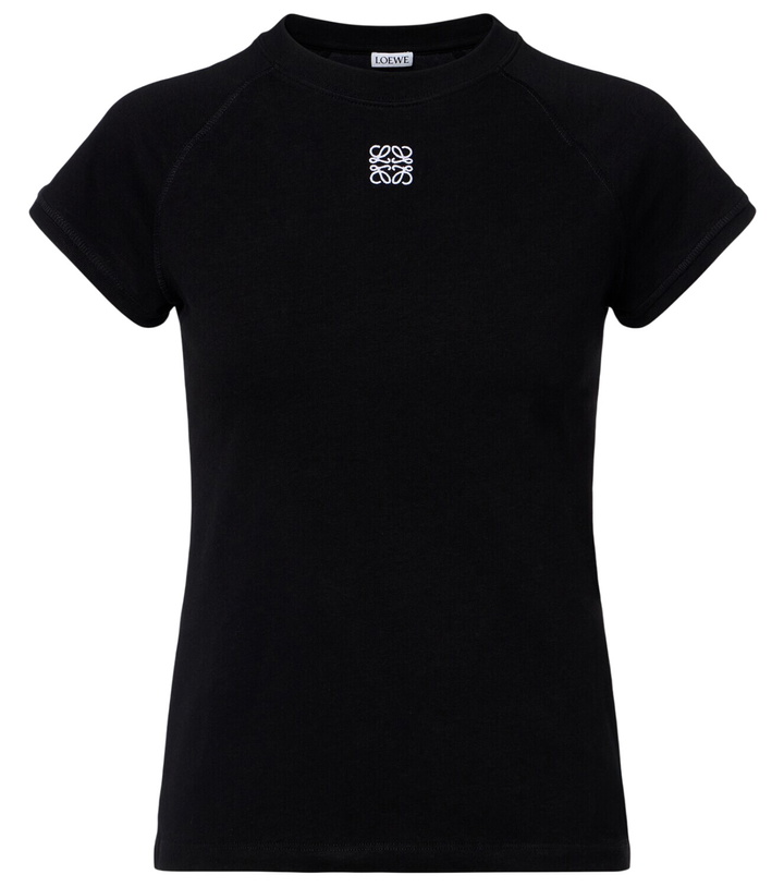 Photo: Loewe Anagram cotton-blend T-shirt