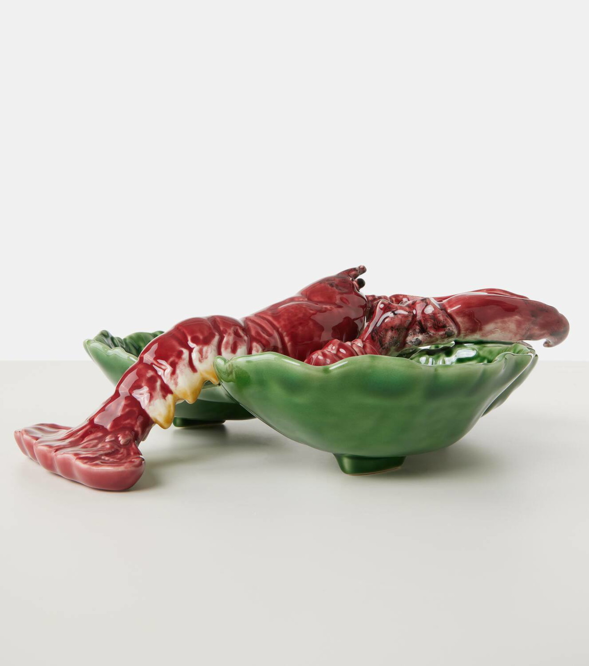 Bordallo Pinheiro Cabbage With Lobsters Large appetizer plate
