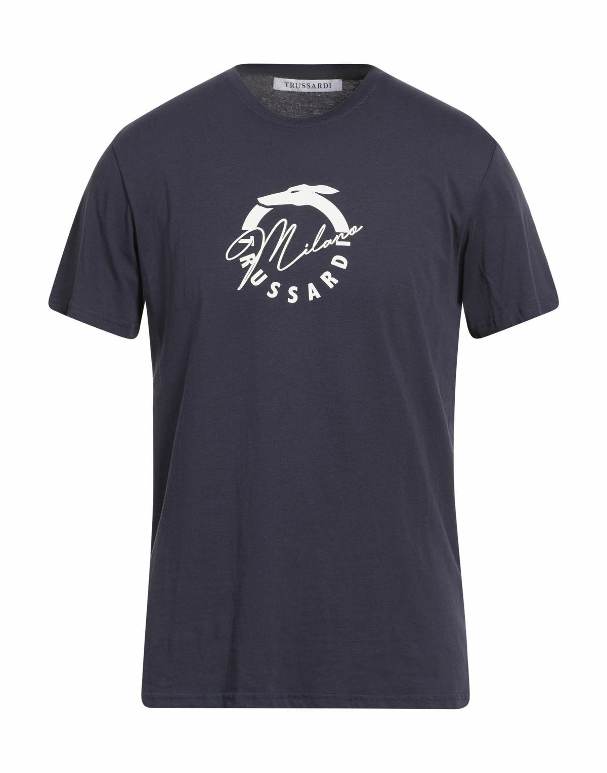 Trussardi Mens T-shirt Midnight in Blue