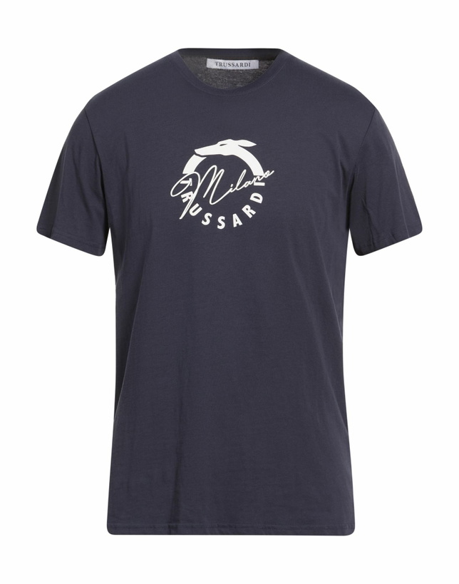 Photo: Trussardi Mens T-shirt Midnight in Blue