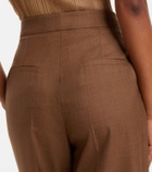 Gabriela Hearst Vesta wool and silk flared pants