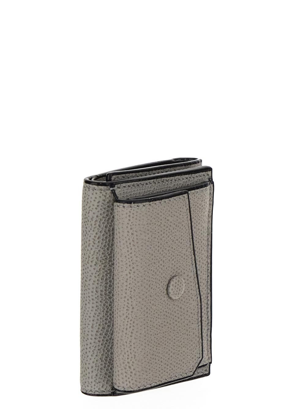 Valextra Small Wallet With Coin Holder