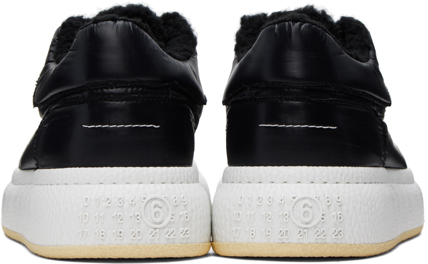 MM6 Maison Margiela Black Basketball Sneakers MM6 Maison