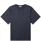 John Smedley Men's Tindall Knitted T-Shirt in Navy