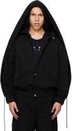 EGONlab Black Back Fold Track Jacket