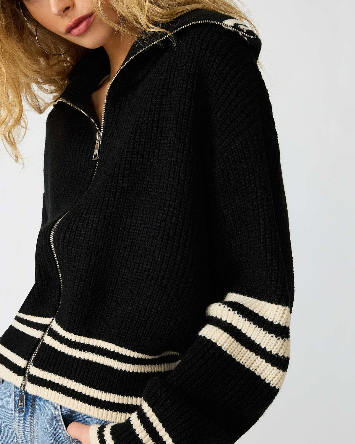 Steve Madden Dara Sweater in Black
