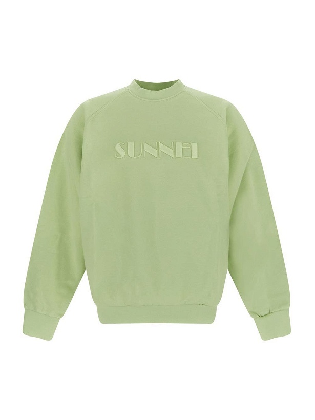 Photo: Sunnei Logo Embroidery Sweatshirt