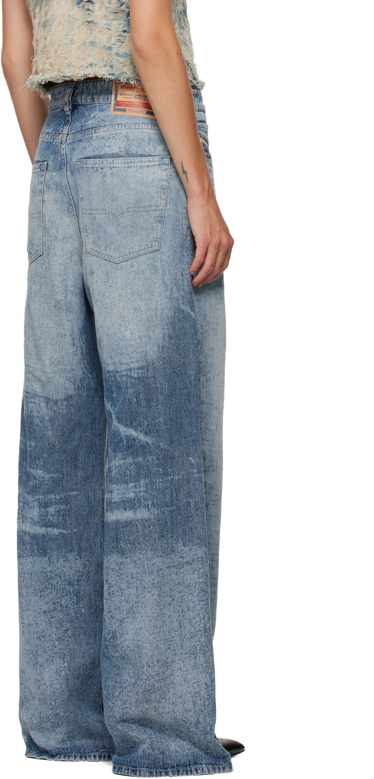 Diesel Blue 1971 D-Sent 068ty Jeans Diesel