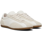 Represent White Low-Pro Leather Suede Sneakers