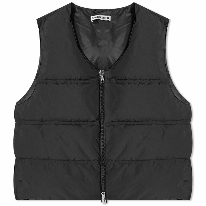 Photo: Cole Buxton Men's Down Insulated Gilet in Black