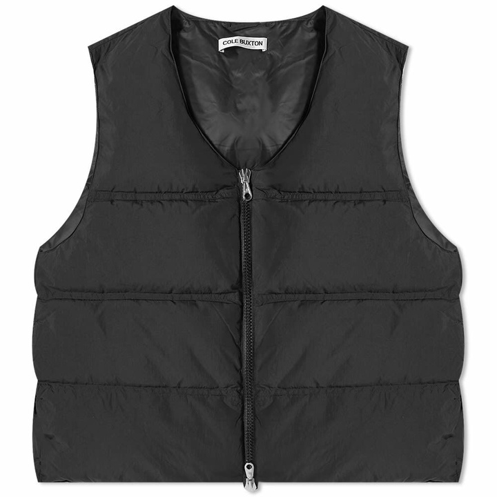 Photo: Cole Buxton Men's Down Insulated Gilet in Black