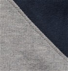 Albam - Mélange Colour-Block Loopback Cotton-Jersey Sweatshirt - Gray