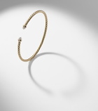 David Yurman Cablespira® Flex Micro 18kt gold (750/1000) bracelet with diamonds