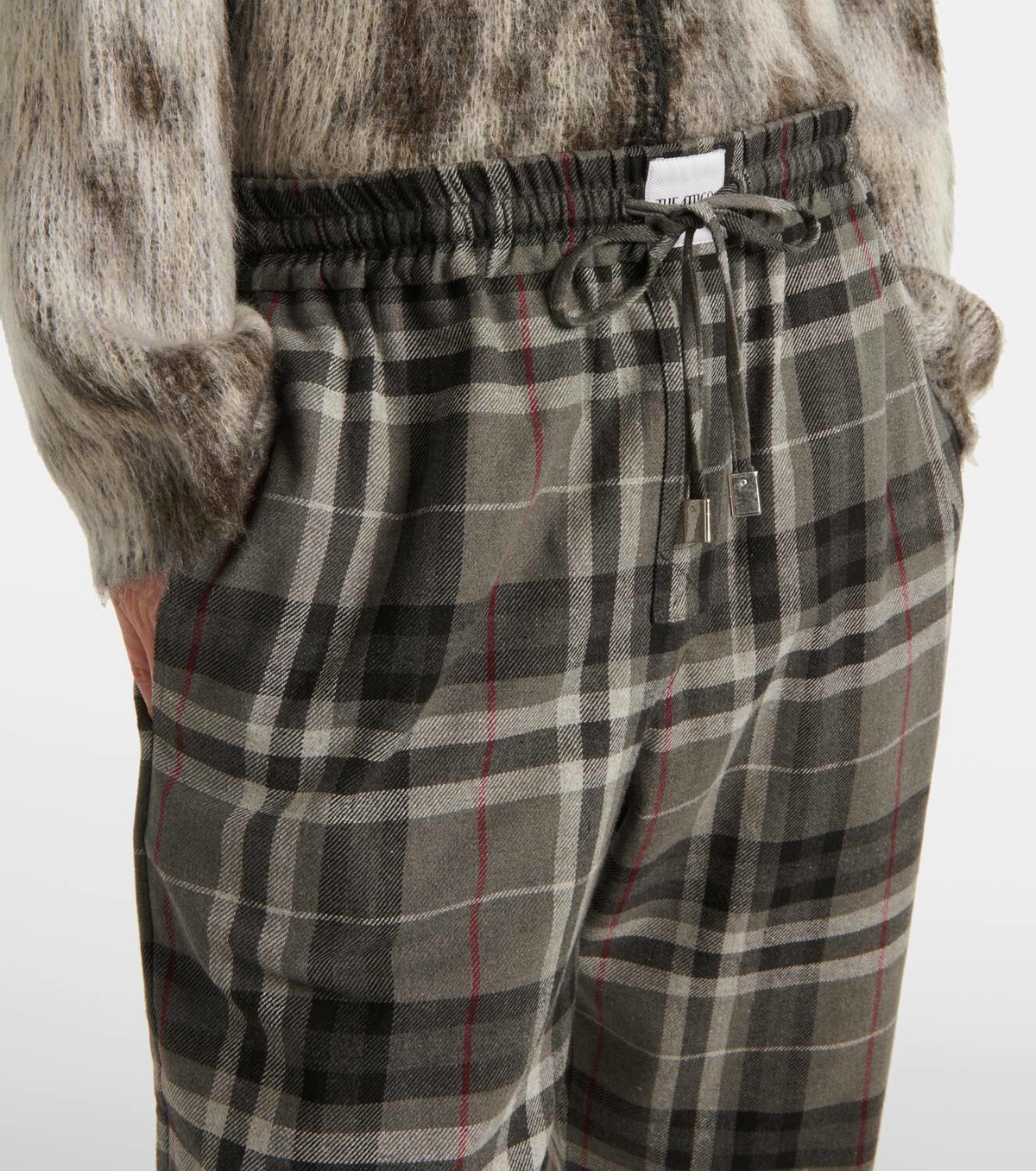 The Attico Cotton-blend sweatpants
