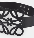 Loewe - Anagram cutout leather corset belt