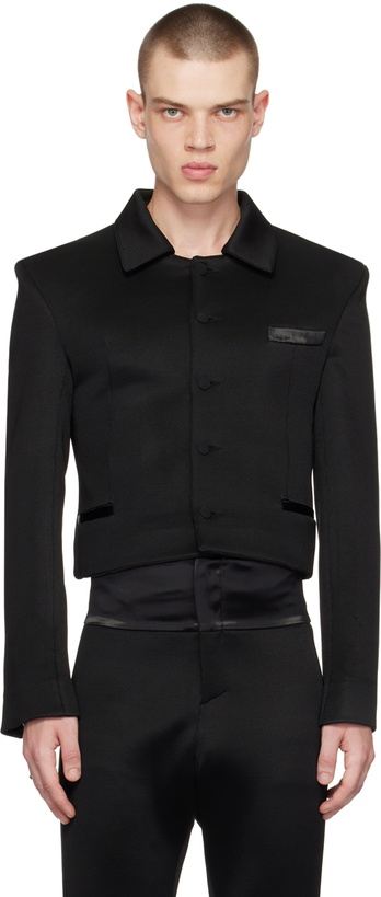 Photo: ARTURO OBEGERO SSENSE Exclusive Black Boris Blazer