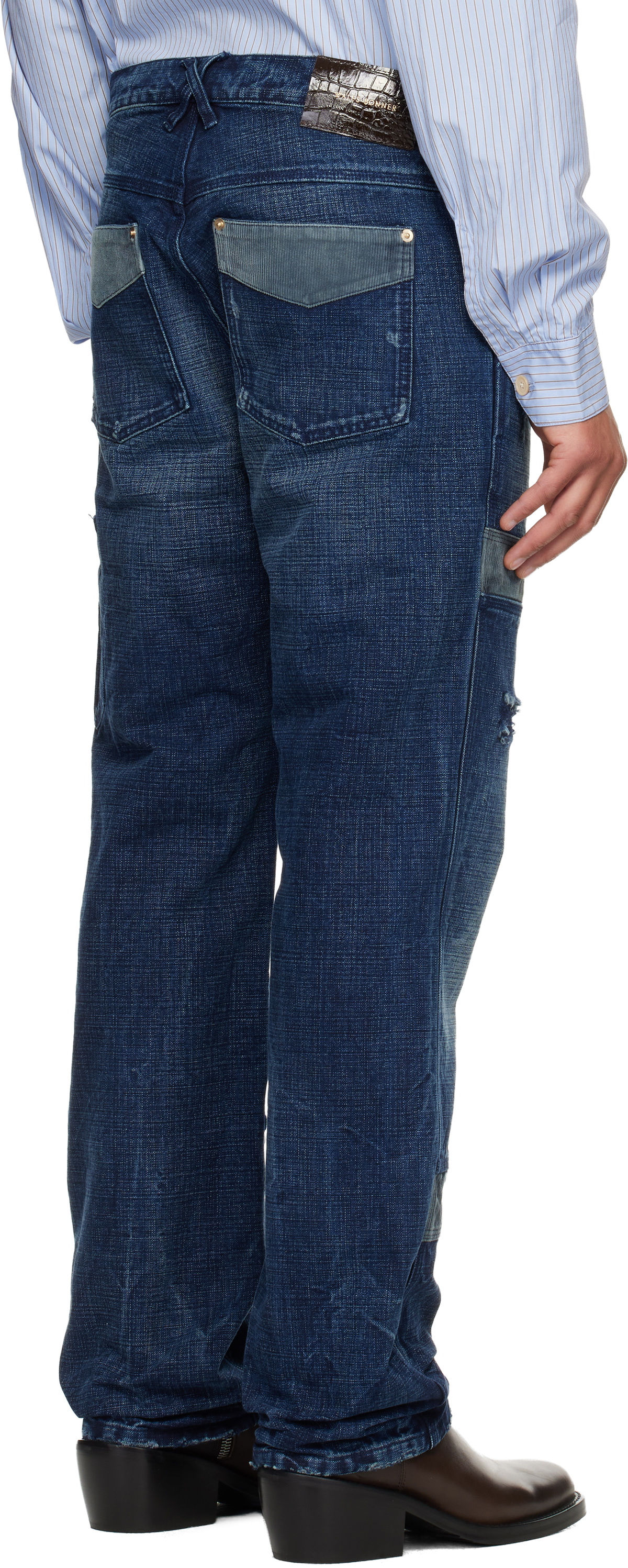 Wales Bonner Blue 'The Sierra' Jeans