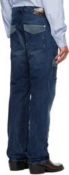 Wales Bonner Blue 'The Sierra' Jeans